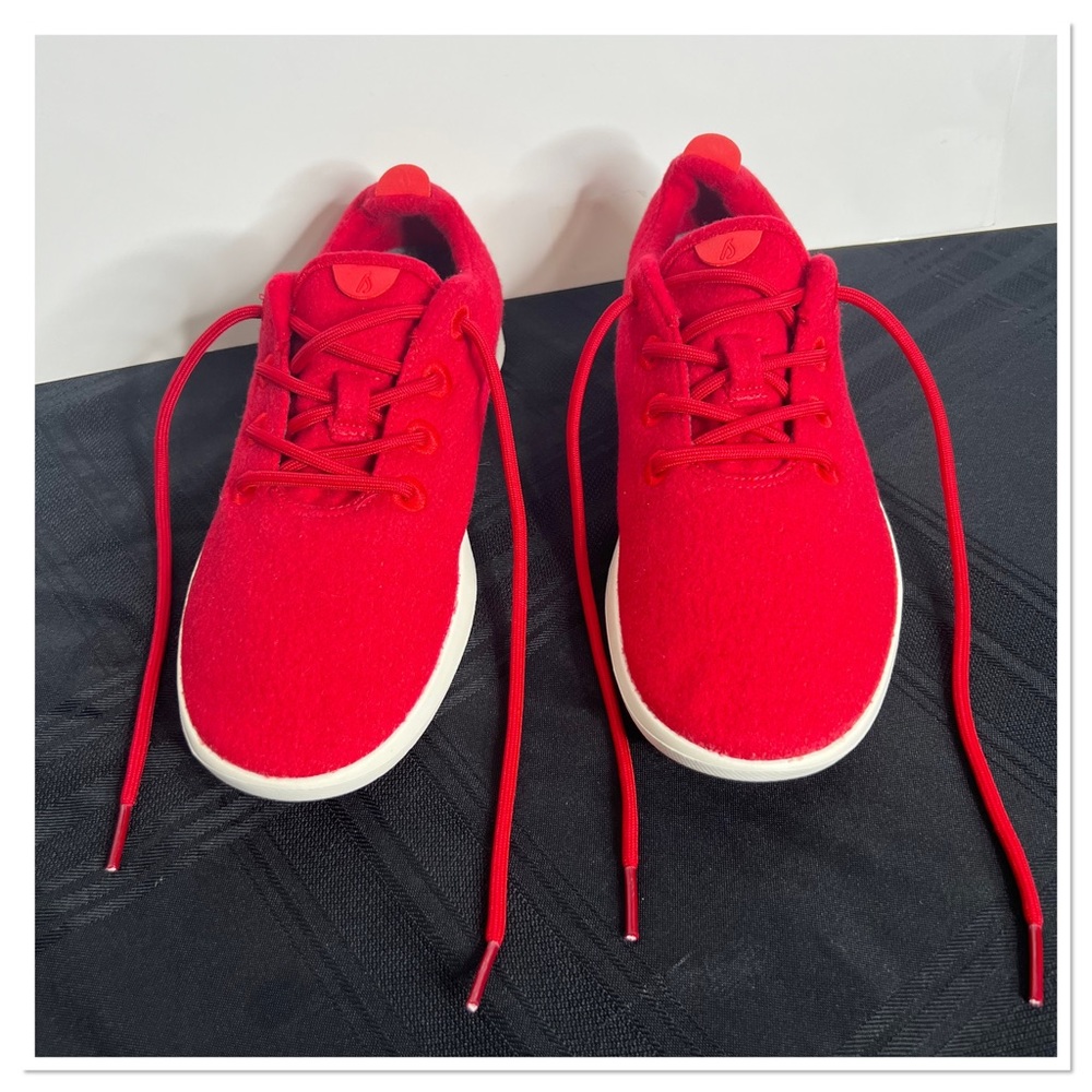 Allbirds Red Wool Runners Sz 9